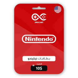 بطاقة نينتيندو اي شوب 10 دولار