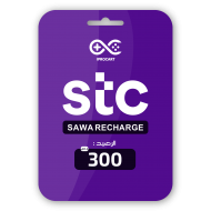 سوا 300 ريال بطاقة إعادة الشحن