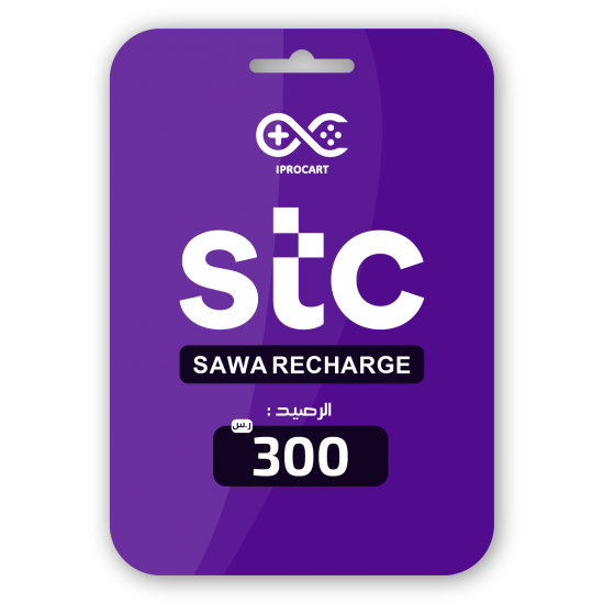 سوا 300 ريال بطاقة إعادة الشحن سوا 300 ريال بطاقة إعادة الشحن